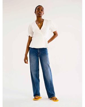 OMNES Angelina Top - Blue