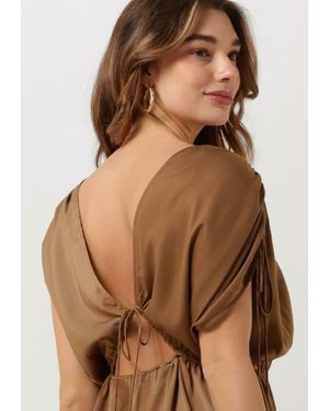 Second Female Midikleid Mingai Dress - Braun