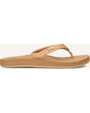 Reef Damen Pantoletten Baja Sands - Schwarz
