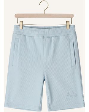 MALELIONS Jungen Hosen Horizon Ribbed Shorts - Blau