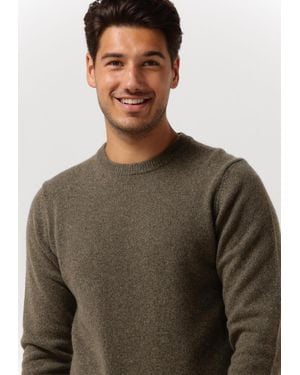 Profuomo Pullover Pullover Heavy Crewneck Herren - Braun