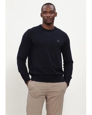 BOSS Herren Pullover & Cardigans Kanovano_S - Blau