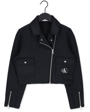 Calvin Klein Jack Ck Biker Jacket Mädchen - Schwarz