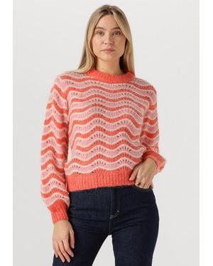 Y.A.S Damen Pullover & Cardigans Yasemani Ls Knit Pullover S.I - Rot