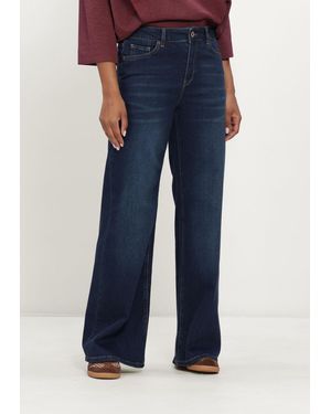 Mos Mosh Damen Jeans Mmdara Hera Jeans - Blau
