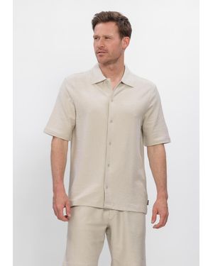 Airforce Herren Hemden Woven Short Sleeve Shirt - Weiß