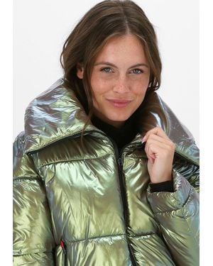 Canadian Wattierte Jack Reclyled Shiny Glow - Grün