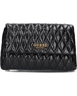 Guess Umhängetasche Dema Compartment Convertible Damen - Schwarz