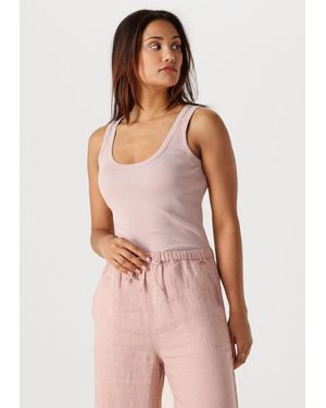 Moscow Damen Tops & T-Shirts 48-04-Racer-1 - Pink