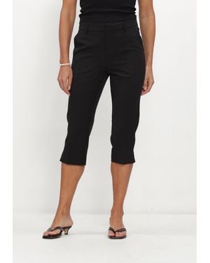 Neo Noir Damen Hosen Tasia Suit Capri Pants - Schwarz