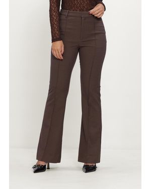 Gestuz Damen Hosen Gzlamia Hw Pants - Braun