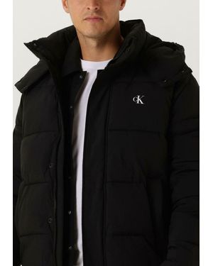 Calvin Klein Wattierte Jack Essentials Non Down Jacket Herren - Schwarz