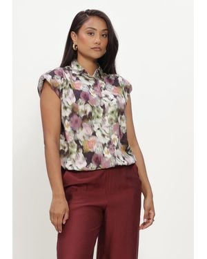 Minus Damen Tops & T-Shirts Msnadia Shirt - Rot