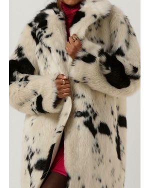 Beaumont Organic Fake-Fur-Jack Reversible Faux Fur Coat Damen - Natur