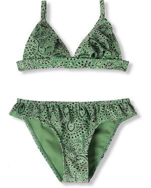 Shiwi Blake Bikini Set Poolside Paisley Mädchen - Grün