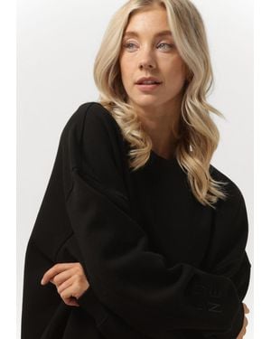 Lune Active Pullover Zane Oversized Sweater - Schwarz