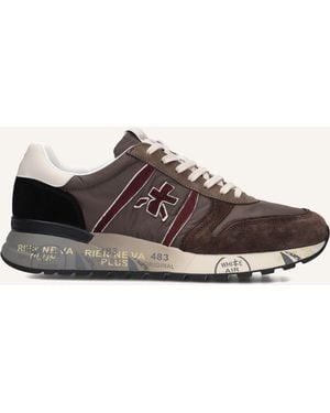 Premiata Herren Sneaker Lander - Schwarz