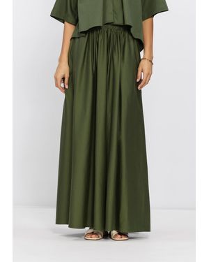 EST'SEVEN Damen Röcke Aylin Skirt - Grün