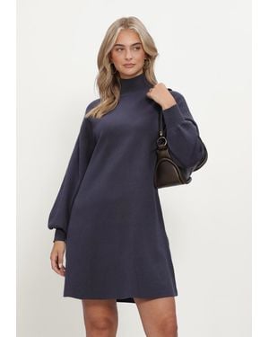 MSCH Copenhagen Damen Kleider Mschmercy East M Dress - Blau