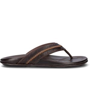 Olukai Pantolette Mea Ola - Schwarz