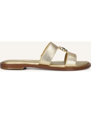 Michael Kors Damen Sandalen Erin Flat Sandal - Schwarz