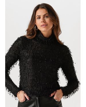 My Essential Wardrobe Damen Pullover & Cardigans Sinomw Rollneck Blouse - Schwarz
