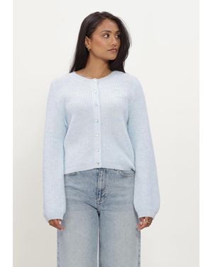 Modström Damen Pullover & Cardigans Crismd Cardigan - Weiß