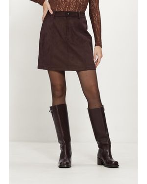Object Damen Röcke Objallie Hw Short Skirt R - Mehrfarbig