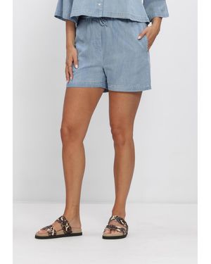 Modström Damen Hosen Alvarmd Shorts - Blau