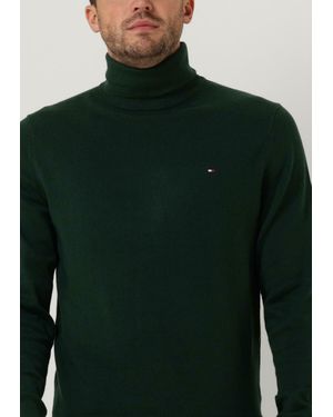 Tommy Hilfiger Rollkragenpullover Pima Org Ctn Cashmere Roll Neck Herren - Grün