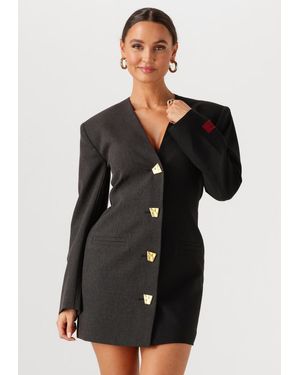 Refined Department Damen Kleider Star - Schwarz