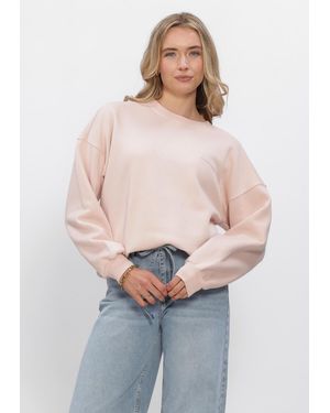 Modström Damen Pullover & Cardigans Paulamd Sweat - Natur