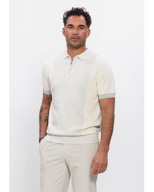 BLUE INDUSTRY Herren Polos & T-Shirts Polo - Weiß