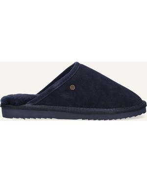 Warmbat Herren Hausschuhe Classic - Blau