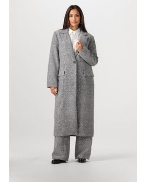 Alix The Label Damen Jacken Ladies Woven Sequin Long Blazer - Grau