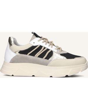 Omoda Damen Sneaker Kady Fat 435 - Schwarz