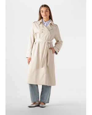 WITHBLACK Damen Jacken Wblnoise Trench Coat - Natur
