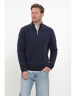 The Goodpeople Herren Pullover & Cardigans Lucky - Blau