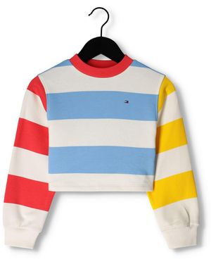Tommy Hilfiger Pullover Tommy Bold Stripe Crew Mädchen - Mehrfarbig