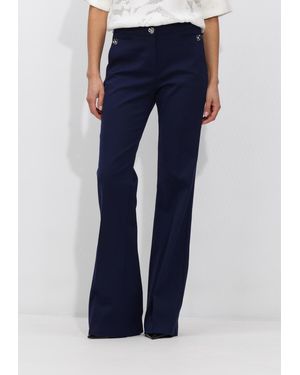 Caroline Biss Damen Hosen 1518 - Blau