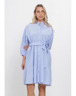 Minus Damen Kleider Msrikke Dress - Blau