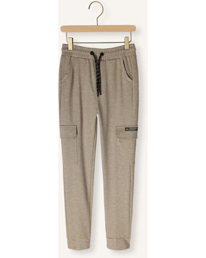 Indian Blue Jeans Jungen Hosen Cargo Pants Check - Schwarz