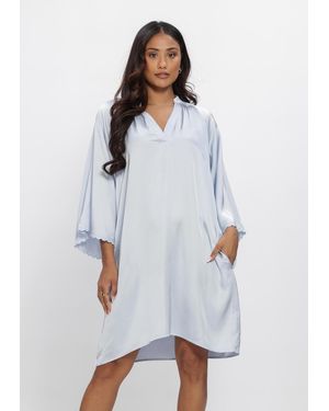 Bruuns Bazaar Damen Kleider Weckiabbwendisa Dress - Weiß