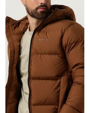 Peak Performance Wattierte Jack Rivel Jacket Herren - Braun