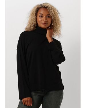 My Essential Wardrobe Damen Pullover & Cardigans Emmamw Knit Rollneck Pullover - Schwarz
