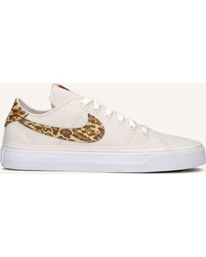 Nike Damen Sneaker Court Legacy Cnvs Pt - Schwarz