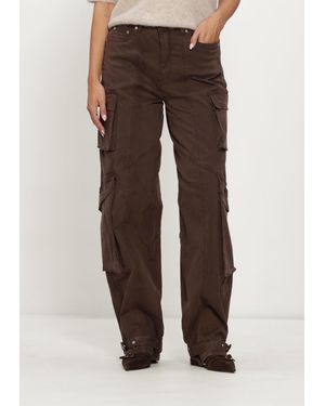 Gestuz Damen Hosen Gzcargi Hw Pants - Braun