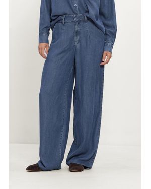 Simplee Damen Jeans Wv-Hvy-Tencel-26-3 - Blau