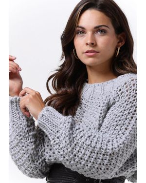 Simplee Pullover Aksel Knit-virgin-wo-22-3 - Grau