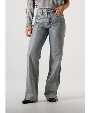 Gestuz Damen Jeans Coatygz Hw Straight Jeans - Grau